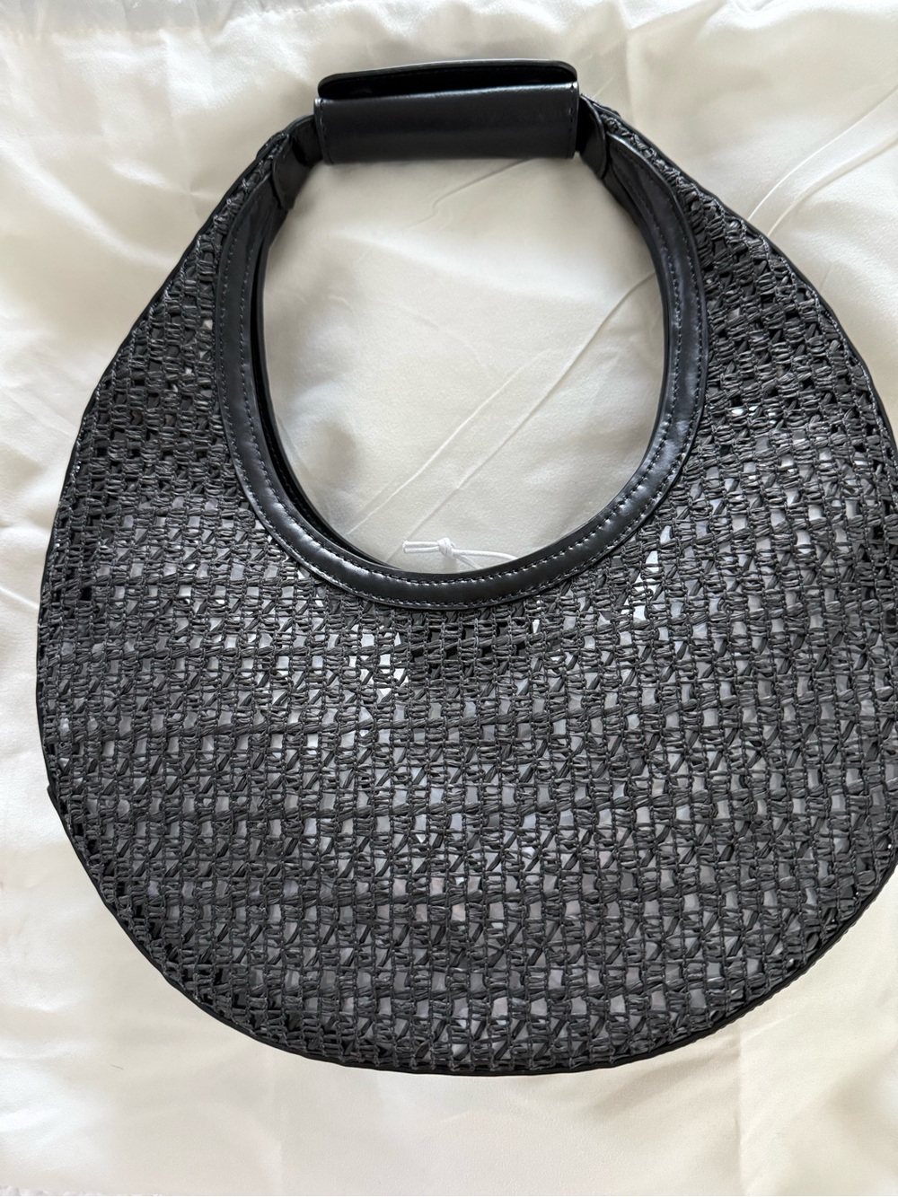 NWT Staud Moon Woven Tote Bag